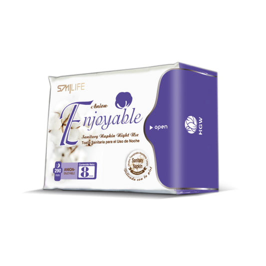 Toalla Sanitaria para el Uso de Noche